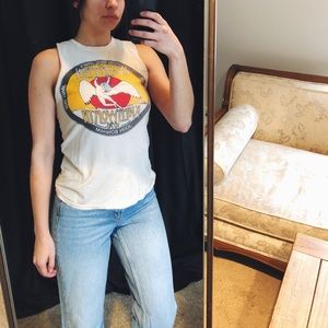 Reworked Vintage Led Zeppelin Muscle Tee